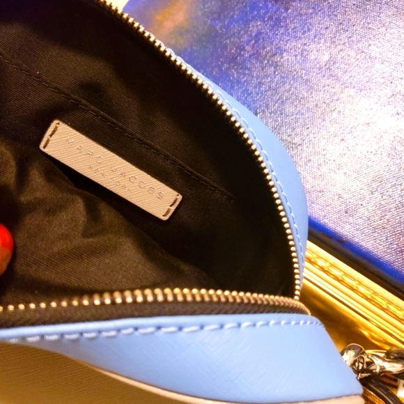 NWT MARC JACOBS COLORBLOCK BLUE PLAYBACK BAG - Picture 10 of 12